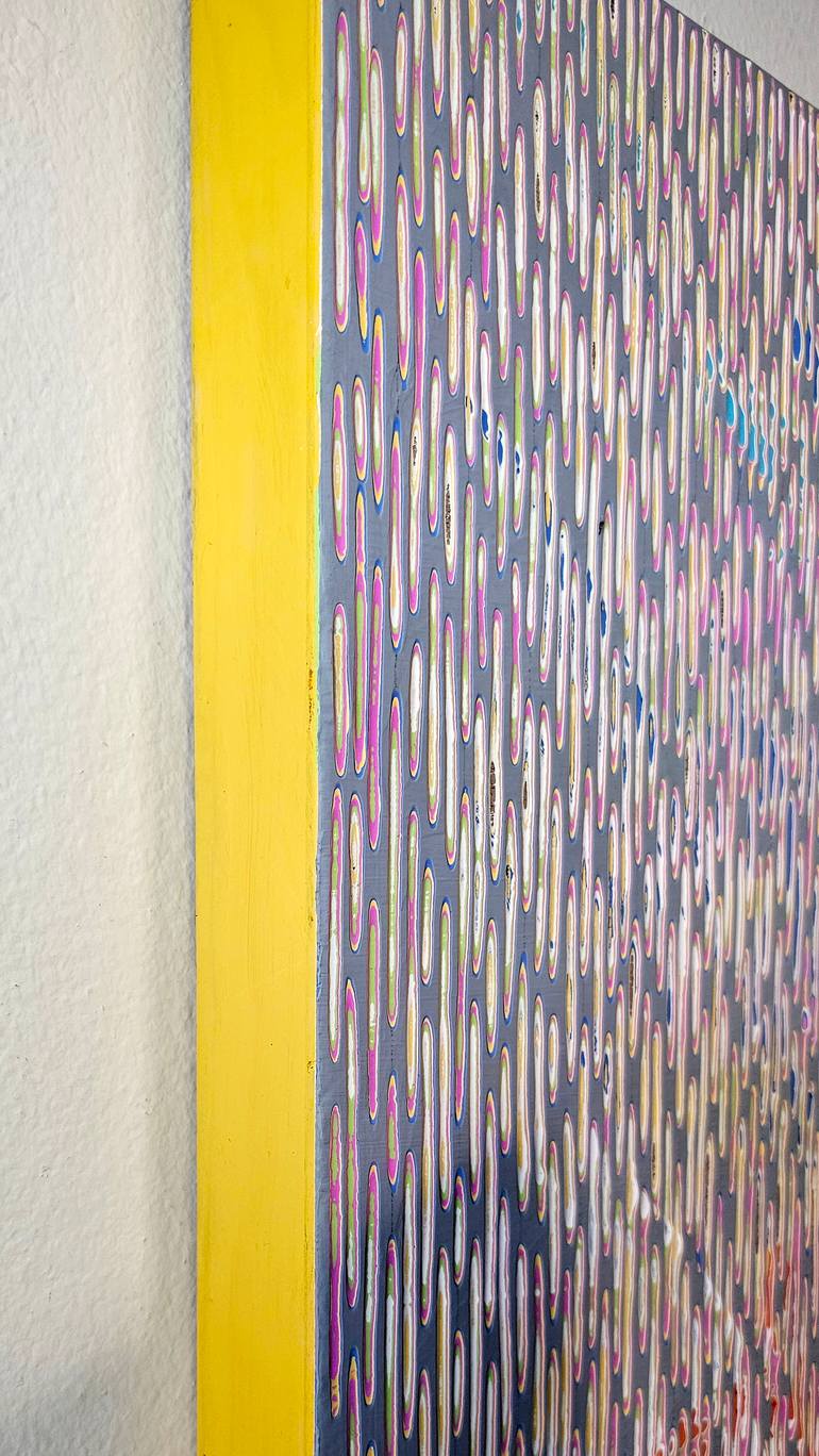 Original Abstract Expressionism Abstract Painting by Michelle Oh