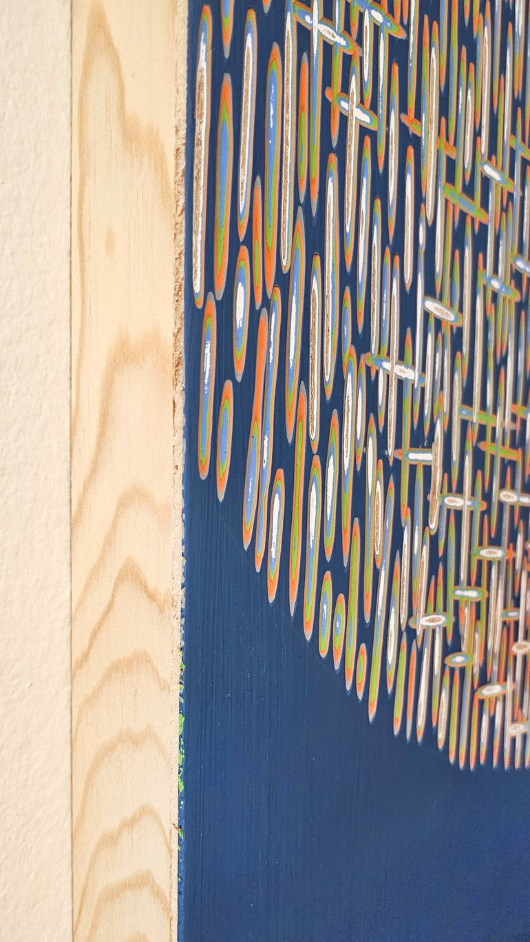 Original Abstract Expressionism Abstract Painting by Michelle Oh