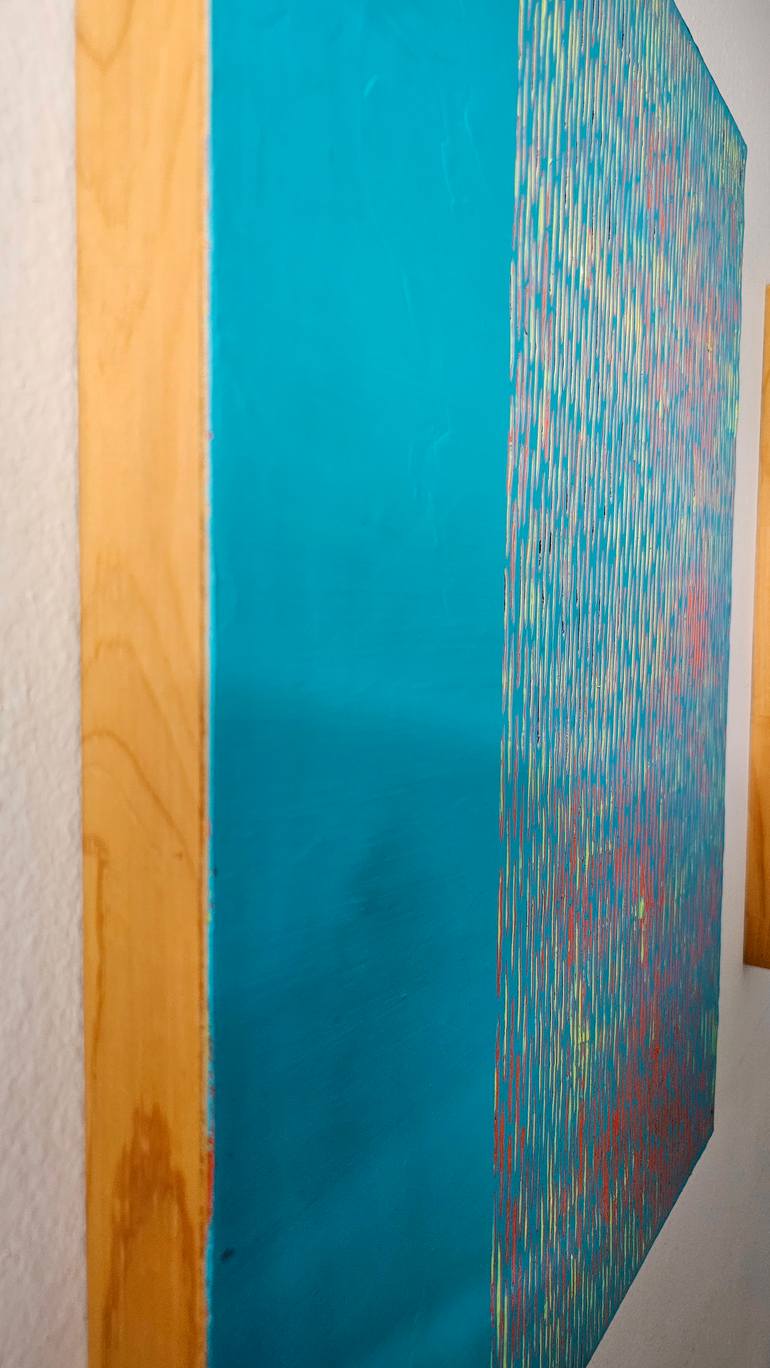 Original Abstract Expressionism Abstract Painting by Michelle Oh