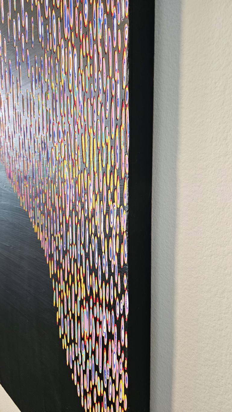 Original Abstract Expressionism Abstract Painting by Michelle Oh