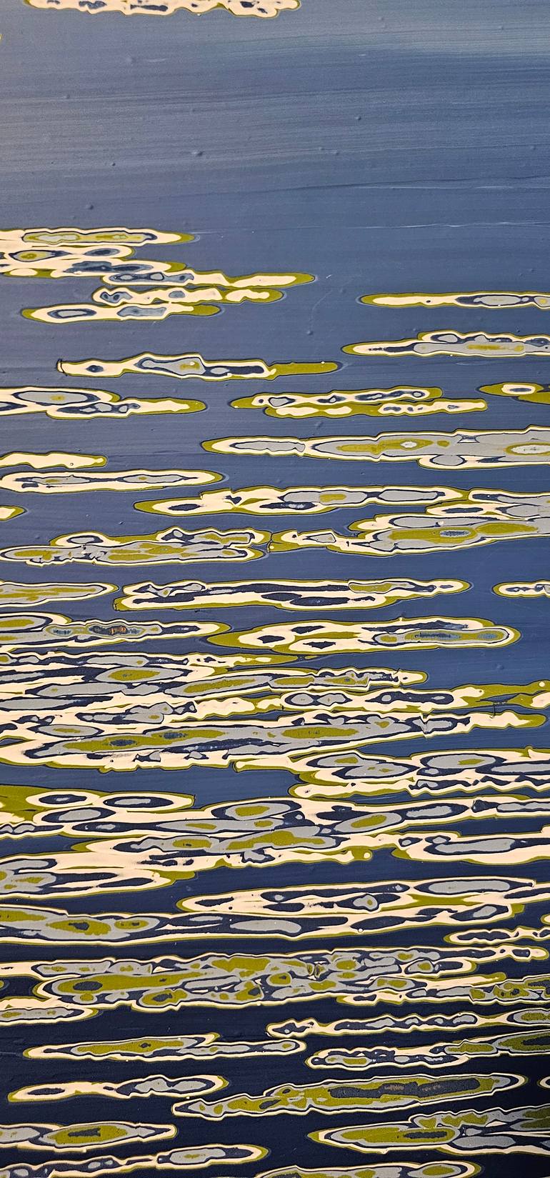 Original Abstract Expressionism Abstract Painting by Michelle Oh