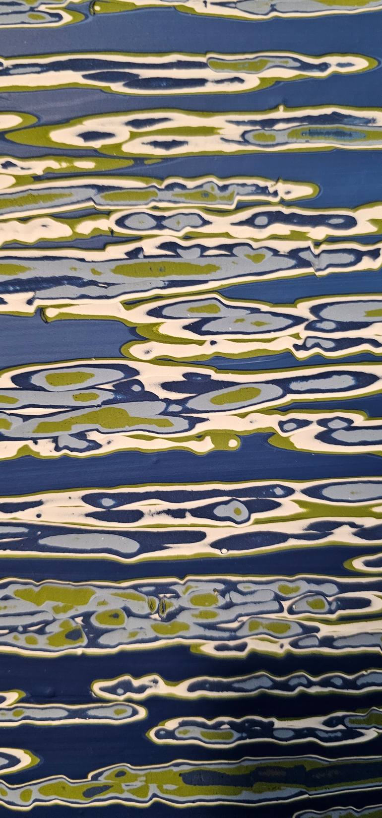 Original Abstract Expressionism Abstract Painting by Michelle Oh