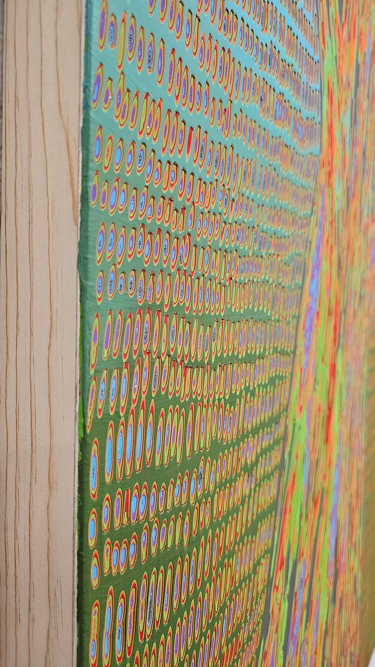 Original Conceptual Abstract Painting by Michelle Oh