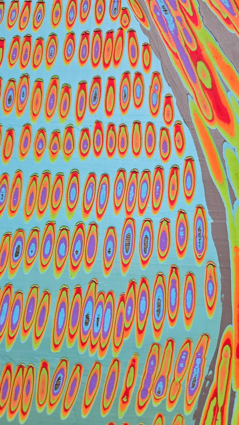 Original Conceptual Abstract Painting by Michelle Oh