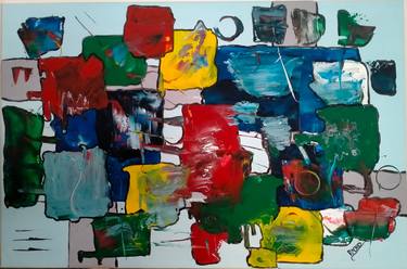 Original Abstract Paintings by Ray Bouchane