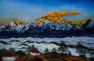 Original Landscape Paintings by Runa Bandyopadhyay