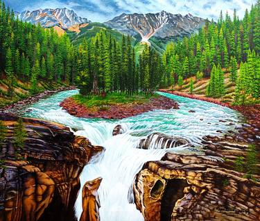 Original Landscape Paintings by Runa Bandyopadhyay