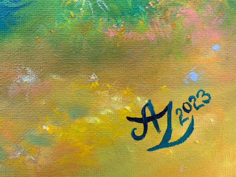 Original Figurative Animal Painting by Anita Zotkina