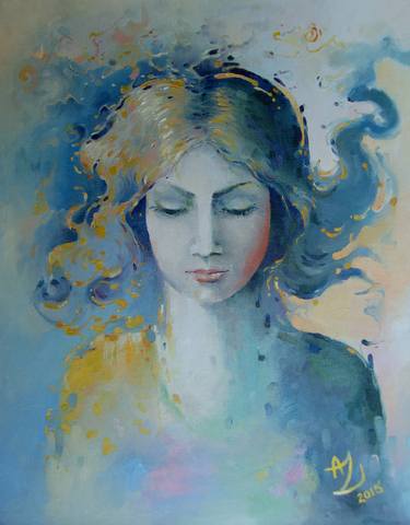 Original Women Paintings by Anita Zotkina