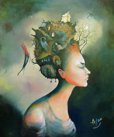 Original Women Paintings by Anita Zotkina