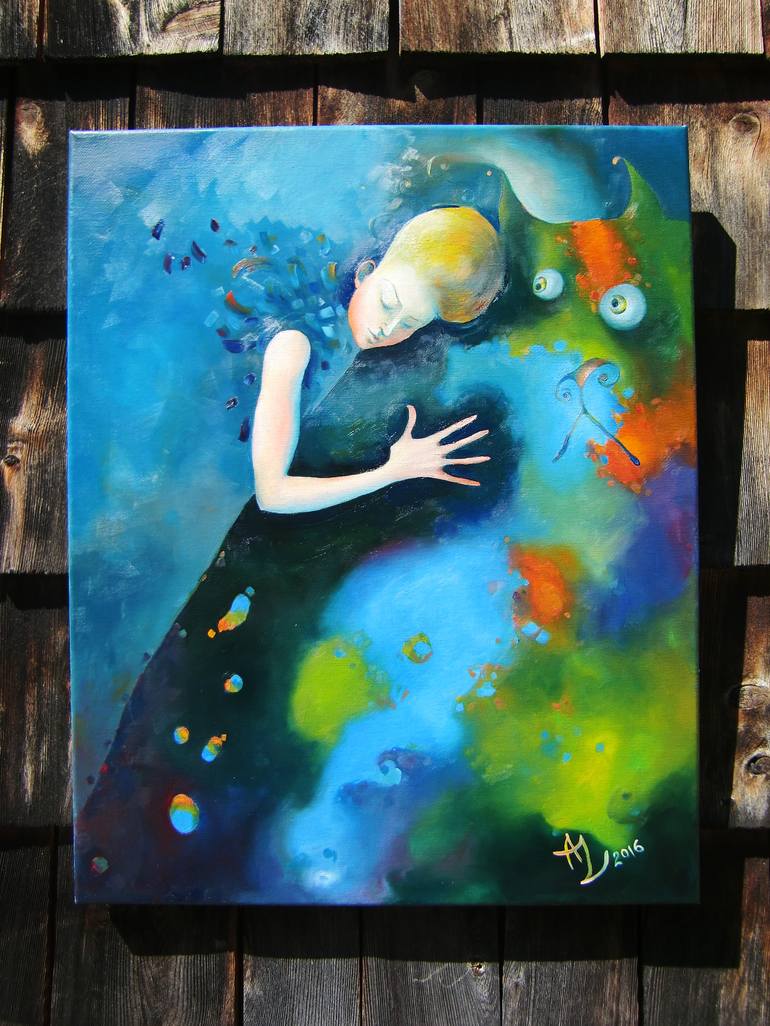 Hug Needed Painting By Anita Zotkina Saatchi Art