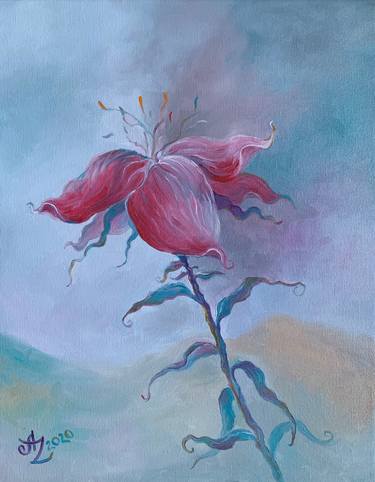 Original Impressionism Floral Paintings by Anita Zotkina