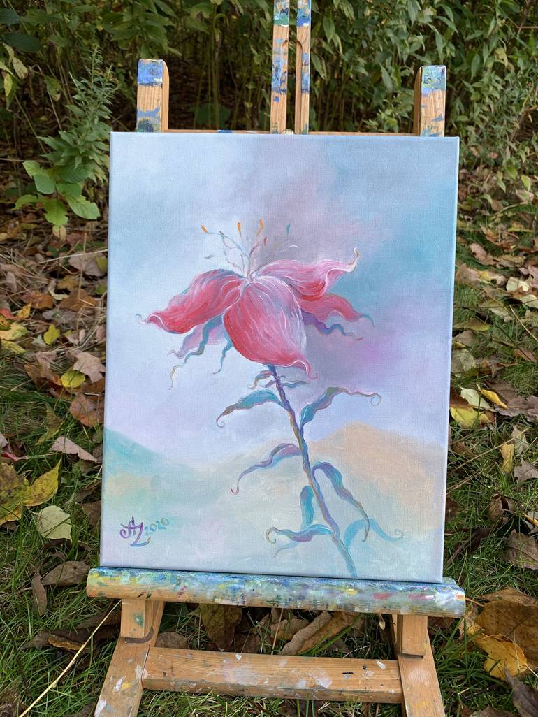 Original Floral Painting by Anita Zotkina