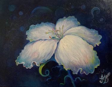 Original Abstract Floral Paintings by Anita Zotkina