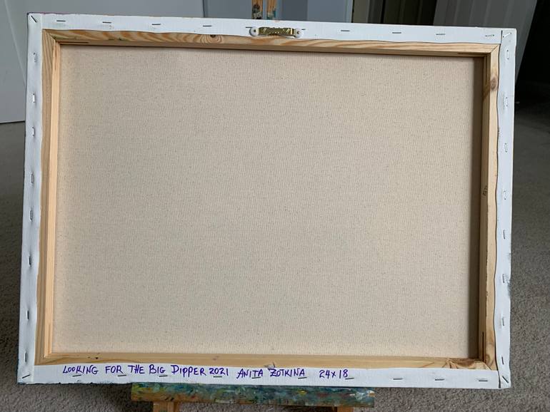 Original Expressionism Fantasy Painting by Anita Zotkina