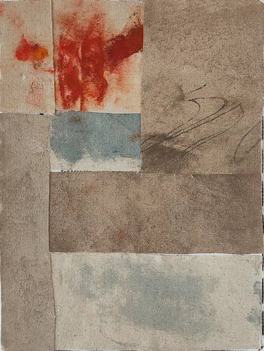 Original Abstract Expressionism Abstract Collage by Alexander Grawoig