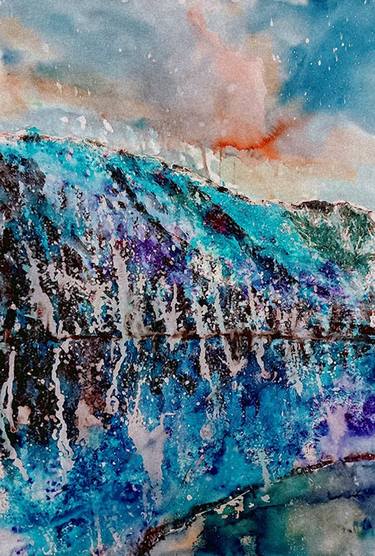 Original Abstract Landscape Paintings by Amy Adams