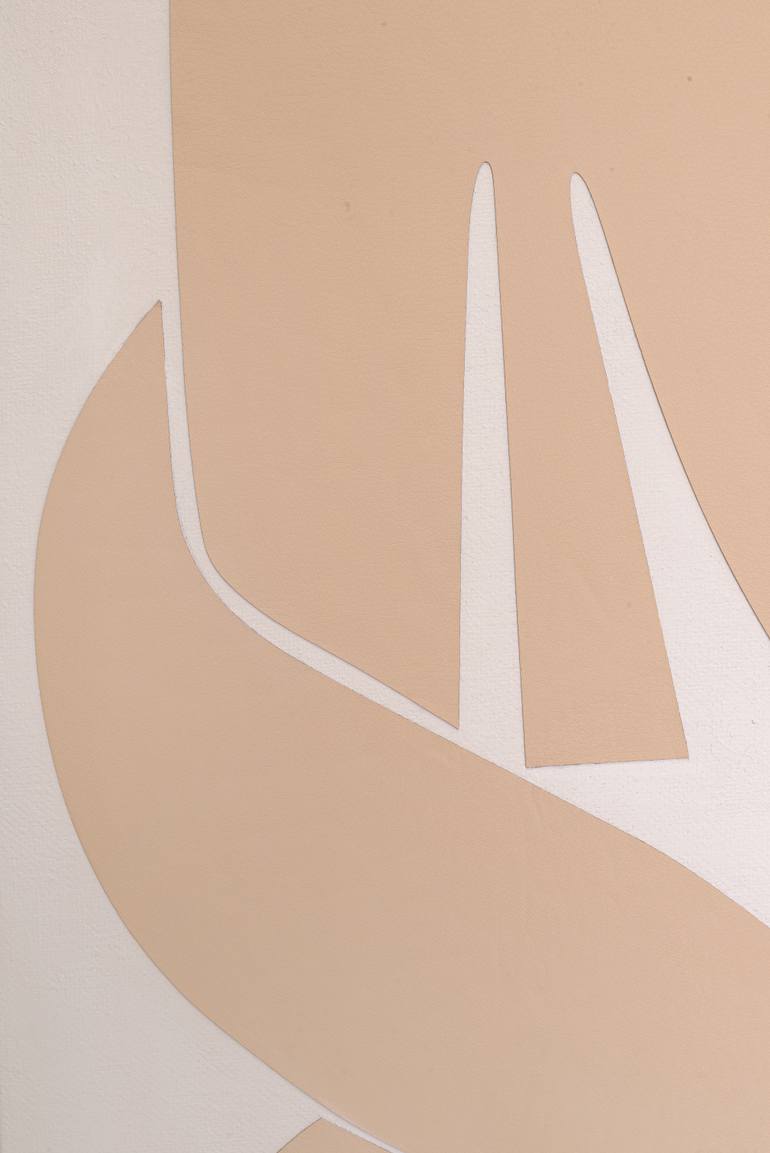 Original Abstract Body Mixed Media by Svetlana Loskurinskaia