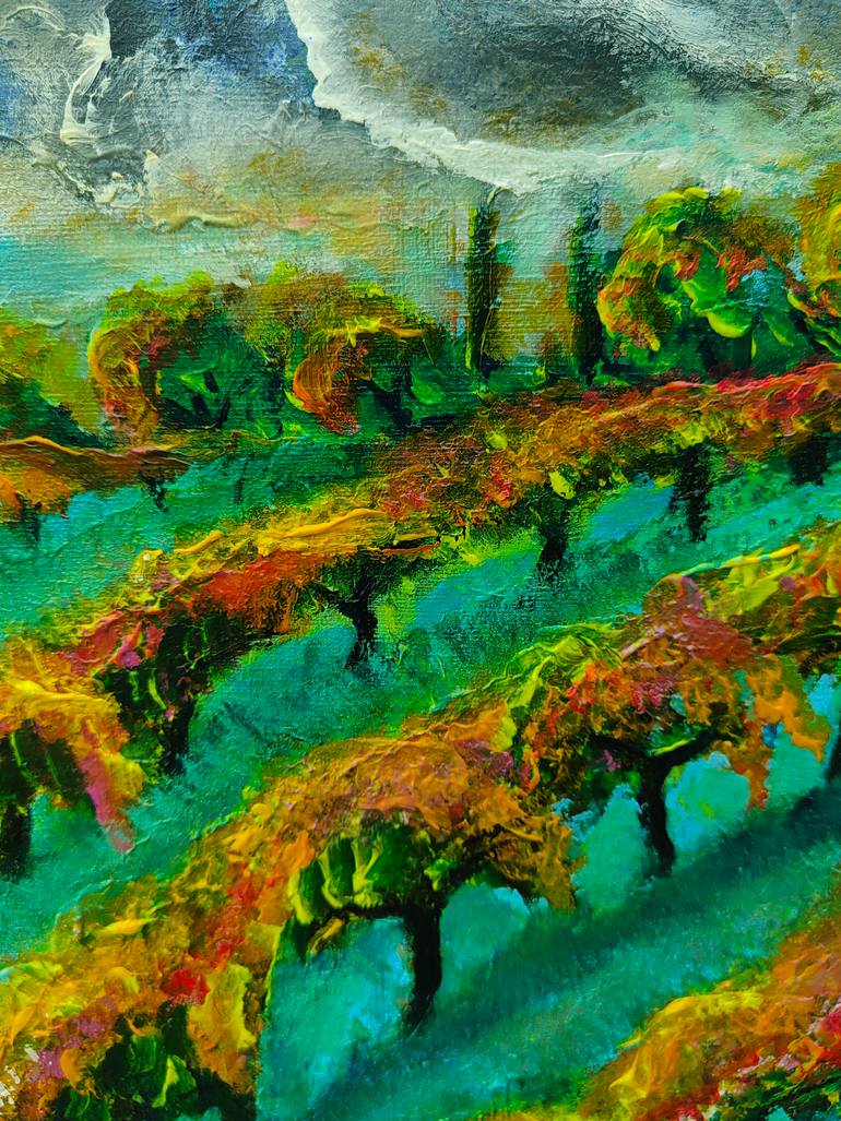 Original Contemporary Landscape Painting by Daniela Rossi