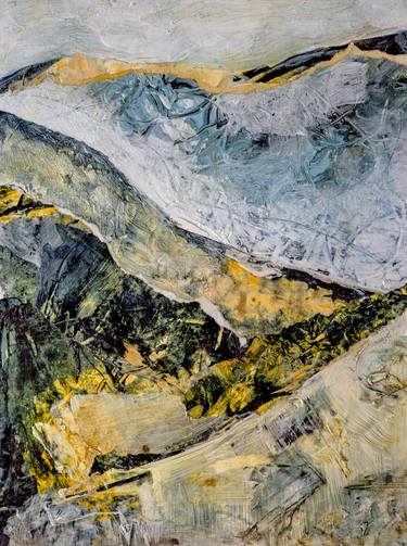 Print of Abstract Expressionism Landscape Mixed Media by Stuart Hyde