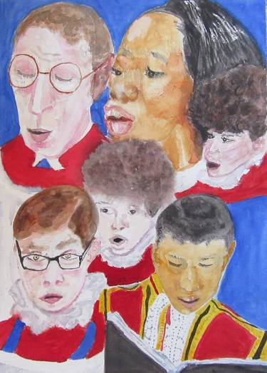 Print of Documentary Performing Arts Paintings by Judith Woodfield