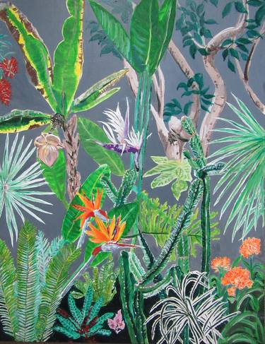 Original Figurative Botanic Paintings by Judith Woodfield