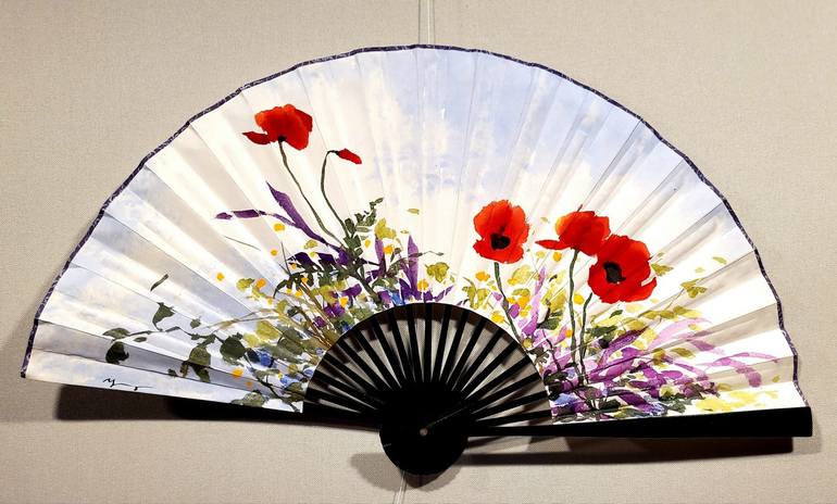 Original Contemporary Floral Paintings by Joo-Young Choé