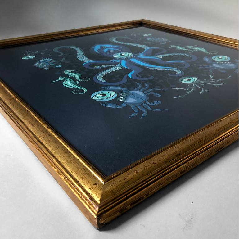 Original Illustration Nature Digital by Much And Dust