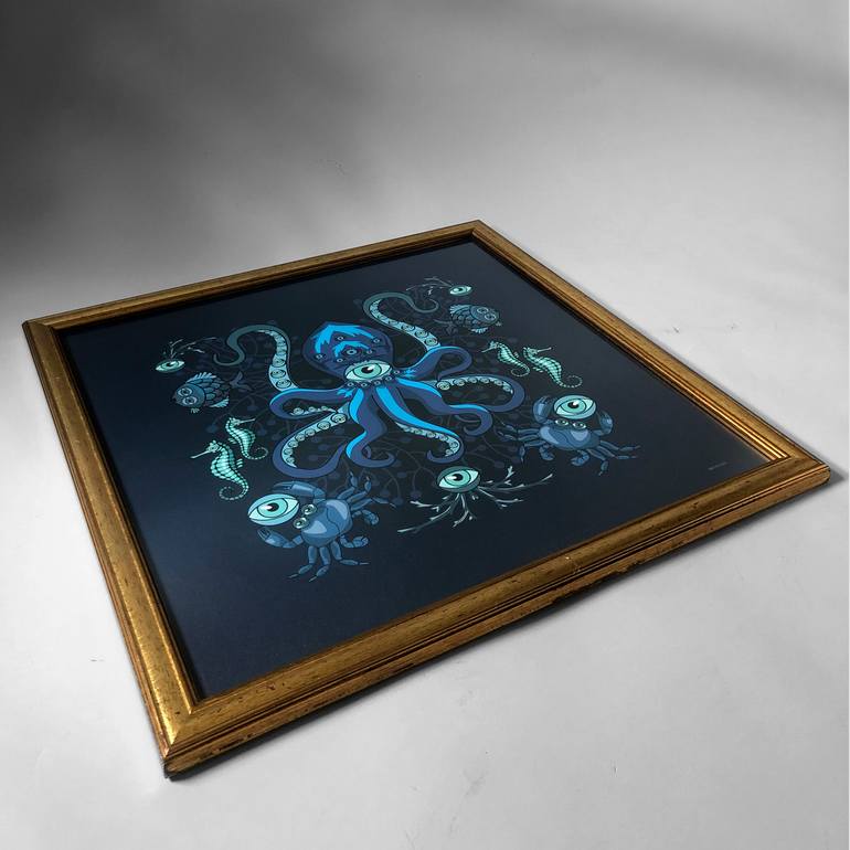 Original Illustration Nature Digital by Much And Dust