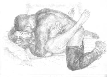 Original Erotic Drawing by Svetlana Sokolovskaya