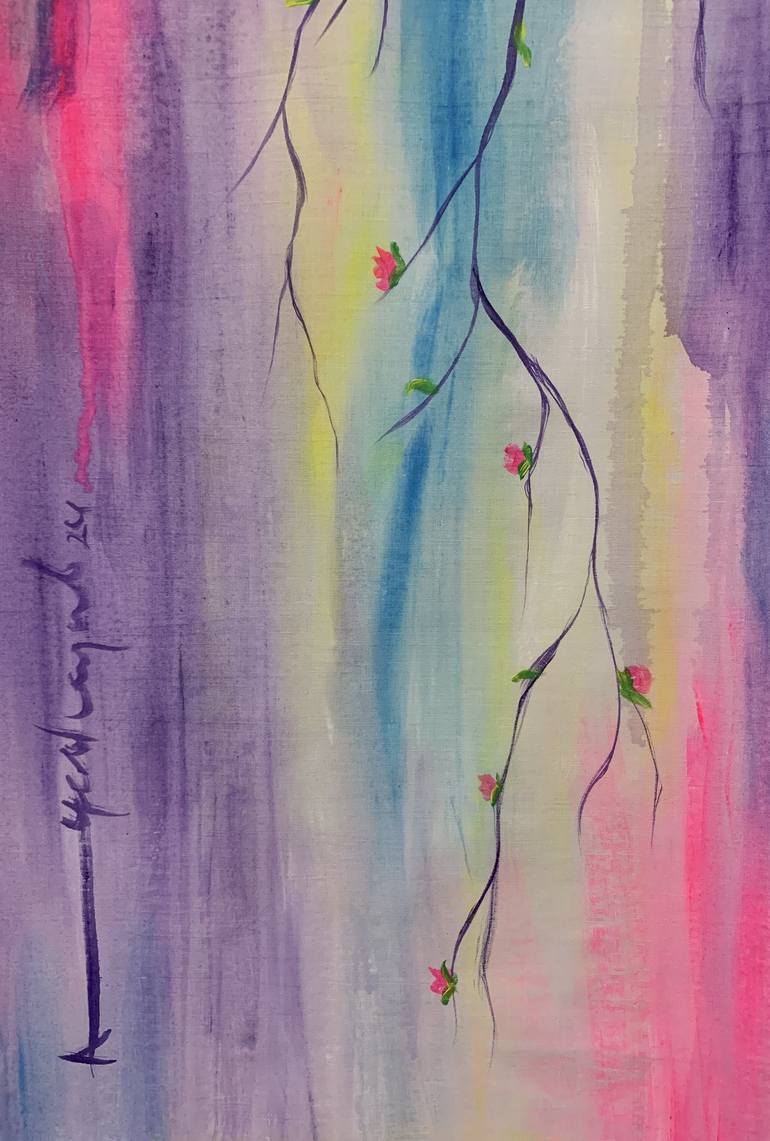 Original Abstract Painting by Ayesha Ayub