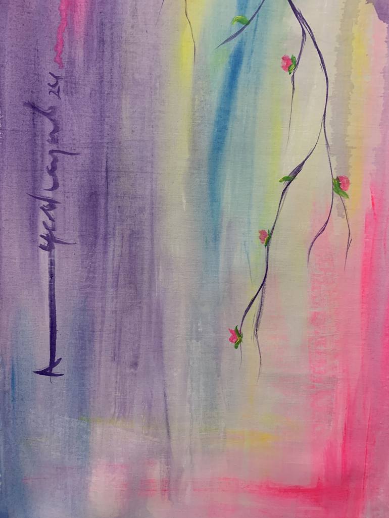 Original Abstract Painting by Ayesha Ayub