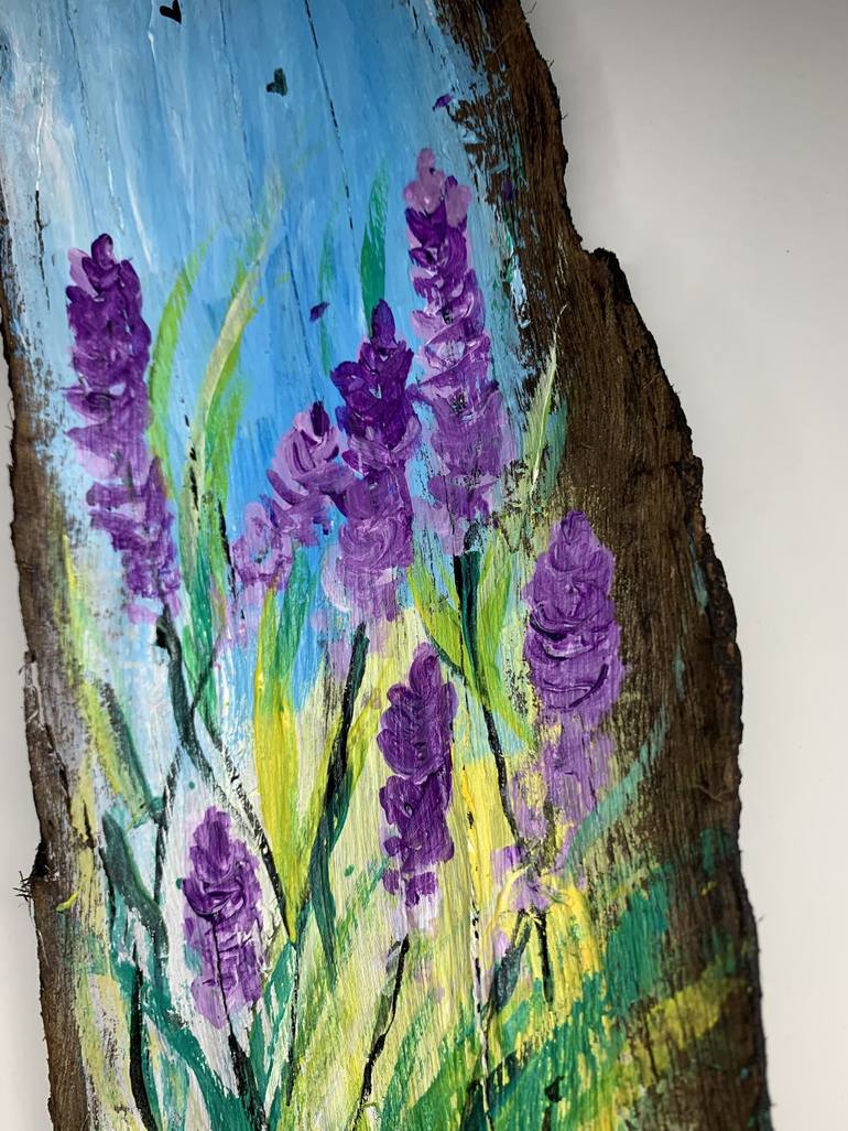 Original Abstract Floral Painting by Ayesha Ayub