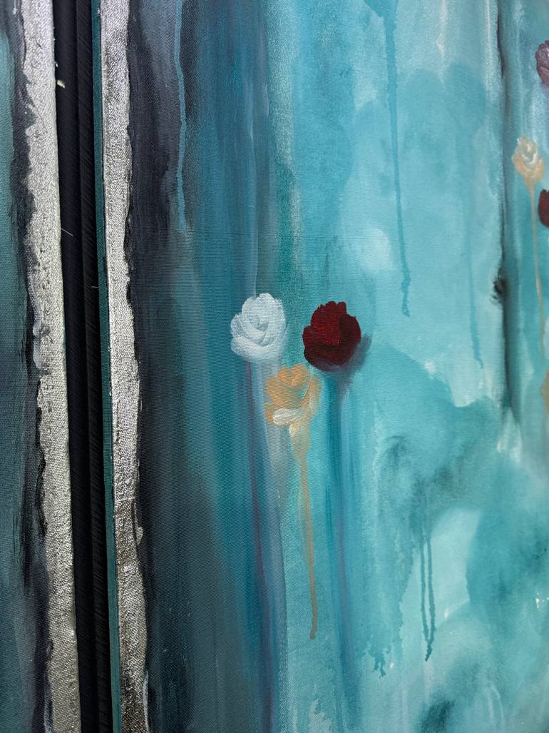 Original Abstract Expressionism Abstract Painting by Ayesha Ayub