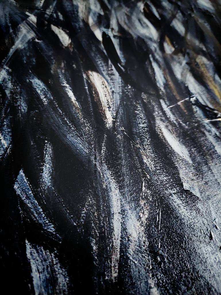 Original Abstract Expressionism Abstract Painting by Febri Awan