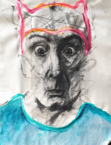 Print of Portrait Mixed Media by Jorge Pedro Dellasanta