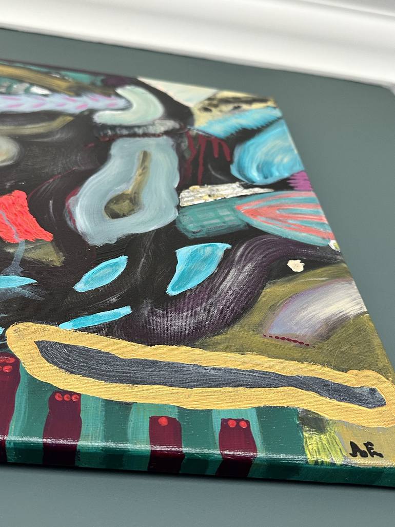 Original Contemporary Abstract Painting by Arantza Elosua