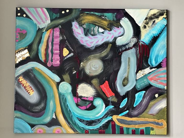 Original Contemporary Abstract Painting by Arantza Elosua