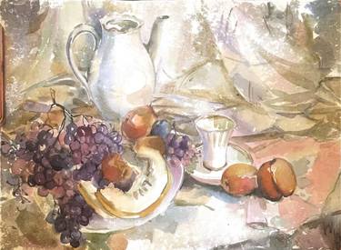 Print of Food & Drink Paintings by Marina Masso