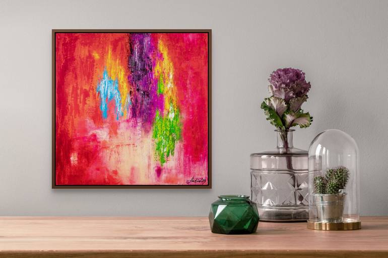 Original Abstract Expressionism Abstract Painting by Anastasia Antia