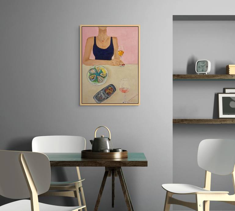 Original Abstract Expressionism Abstract Painting by Anastasia Antia