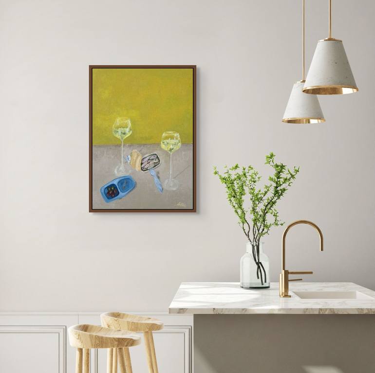 Original Abstract Food & Drink Painting by Anastasia Antia