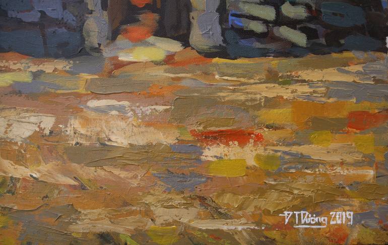 Original Impressionism Landscape Painting by Duong Dang Thanh