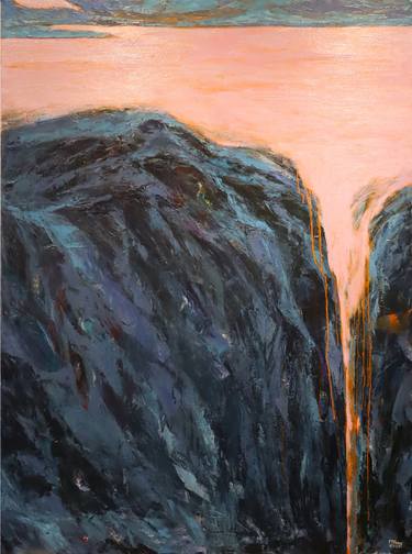 Original Abstract Expressionism Landscape Paintings by Duong Dang Thanh
