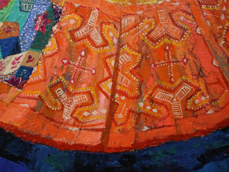 Hmong Colors 04 Painting by Duong Dang Thanh | Saatchi Art Canada