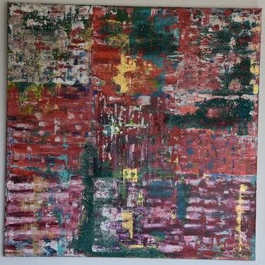 Original Abstract Expressionism Abstract Painting by Ruud Ekelmans