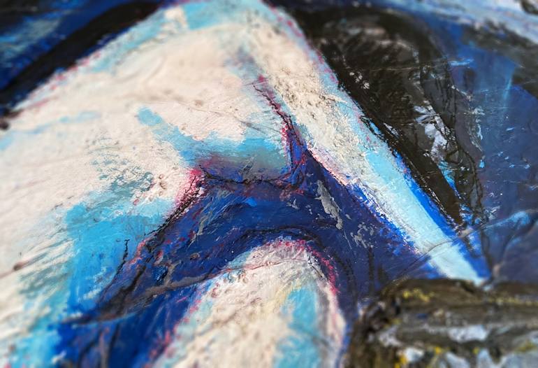 Original Abstract Nude Painting by Noemi Bolzi