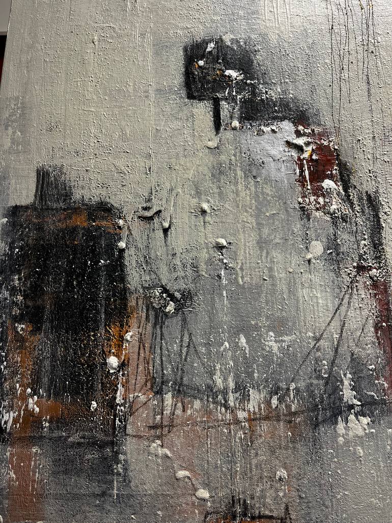 Original Abstract Expressionism Abstract Painting by Kosara Stankova