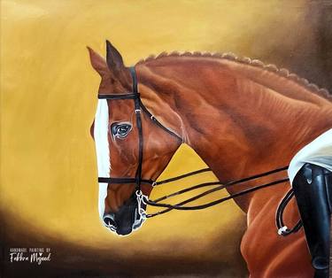 Original Portraiture Animal Paintings by Fakhra Majeed