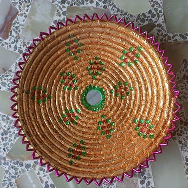 Indian pakistani Traditional handmade plate thumb